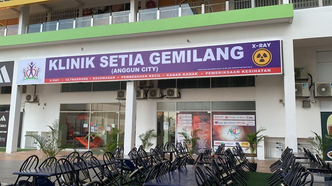 exterior of klinik setia gemliang rawang